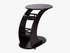 Придиванный столик на колесиках Люкс Венге 50х73х67