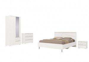 Набор мебели для спальни Аделина белая