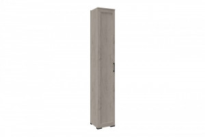 Шкаф распашной Пенал платяной София  СП-1 Дуб крафт белый 36х36х222