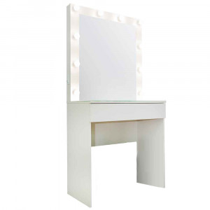 Стол гримерный с подсветкой цвет рамух