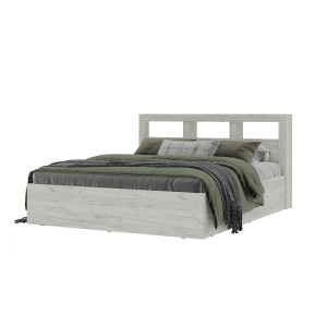 Кровать двуспальная Гранд Белый 160х200