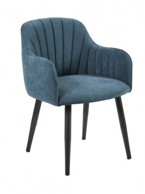 Стул кухонный Манго синий 48х50х65 см