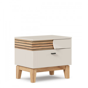 Тумба прикроватная левая Нильс Кашемир 50х36х45