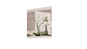 Зеркало навесное Лотос З-801  Бодега белая 56х71 см