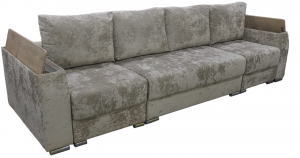 Диван универсальный раскладной НПБ Норд П- образный бежевый 330х110