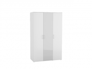 Шкаф Доменика белый распашной
