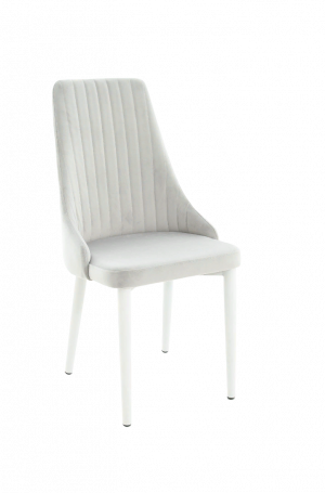 Стул кухонный  Боне белый экокожа 48х43х94