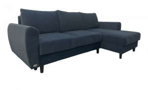 Диван угловой раскладной Мехико  синий 260х160