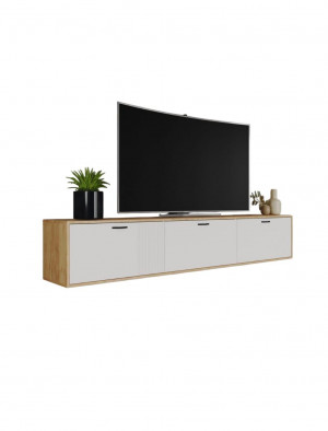 Тумба ТВМ-9 дуб крафт золотой/ карбон фарфор 71*36