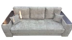 диван прямой раскладной Эдинбург Д3 плюш велюр 245см