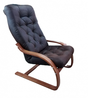 Кресло Капри цвет коричневый/орех