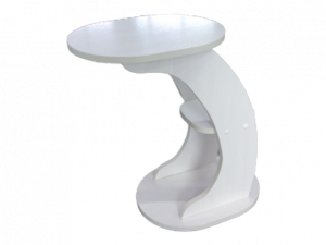 Стол журнальный Трио белый