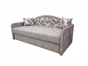 Диван прямой раскладной Тахта бежевый 205см