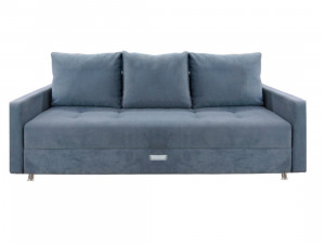 Диван-кровать прямой Престиж серый