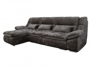 Диван угловой Комфорт Премиум коричневый 340х180 см