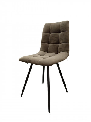 Стул кухонный Чили коричневый велюр 45х38х41