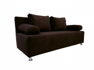 Диван Евро коричневый велюр