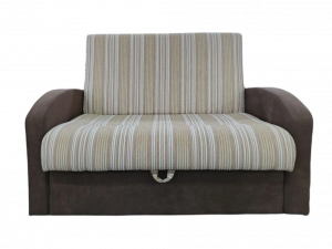 Диван прямой раскладной Аккоредон Волна-4 бежевый 120 см