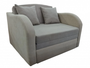 Диван прямой раскладной Атика Бежевый 100 см