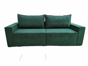 Диван прямой раскладной Лофт Прадо зеленый 235 см