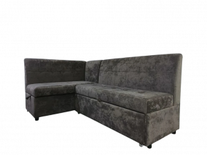 Кухонный уголок диван с ящиком коричневый 200х123