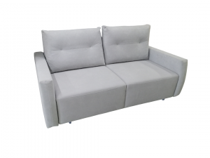 Диван Италмас расклад вперёд светло- серый велюр 180 см