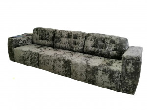 Диван прямой раскладной модульный Милан 2 НПБ 356  коричневый