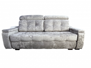 Диван прямой Альфа Нью серый 145*100