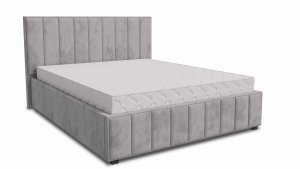 Кровать двуспальная с ПМ Кордова бежевый 160х200