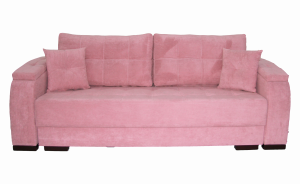 Диван прямой раскладной Юта розовый 230 см