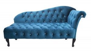 Диван прямой раскладной ВИКО синий 150см