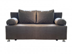 Диван  Евро принт коричневый