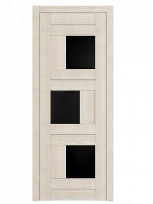 ДВЕРЬ Деко-3 (СТЕКЛО ЛАКОБЕЛЬ ЧЕРНАЯ)