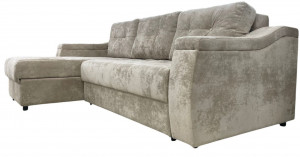 Диван угловой раскладной НПБ Орлеан 3 бежевый плюш 255х170