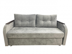 Диван прямой тройной расклад Выкатной Арго серый 190см