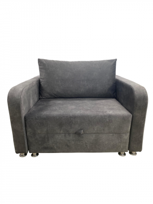 Диван - Кровать раскладной  Баян Серый 100х190