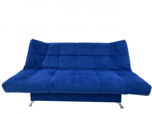 Диван прямой раскладной с НПБ Финка Синий 190см