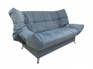 Диван прямой раскладной Клик-кляк серый 199см