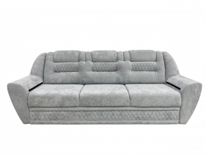 Диван  прямой раскладной  Овен 2 Серый 250см