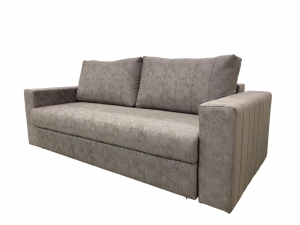 Диван прямой раскладной Гама 19 Коричневый 230см