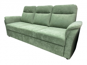 Диван  прямой раскладной Комфорт Визас пружинным блоком Зеленый 220см