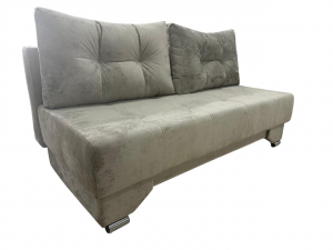 Диван прямой раскладной НПБ Лотос бежевый плюш 200 см