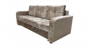 Диван прямой раскладной НПБ Еврокнижка бежевый плюш 230 см