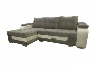 Диван угловой раскладной Алекс 22 бежевый 265х170 см