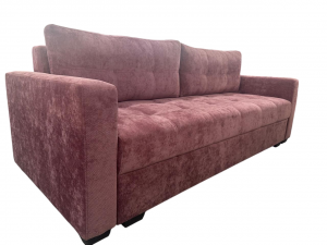 Диван прямой Амелия розовый 230 см