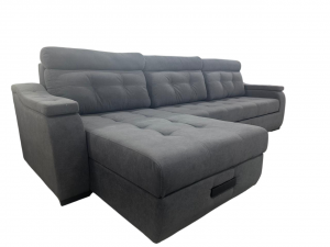 Диван угловой Норд синий 325 см