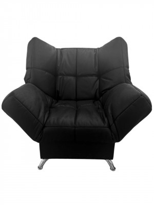 Кресло НПБ Клик-кляк черное 110х100