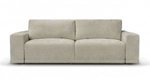 Диван прямой раскладной ППУ Бруно бежевый 270см