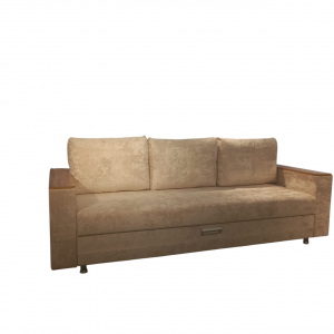 Диван прямой раскладной Софт бежевый 230х90
