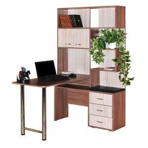 Стол компьютерный письменный с ящиками Уголок школьник 9 100см